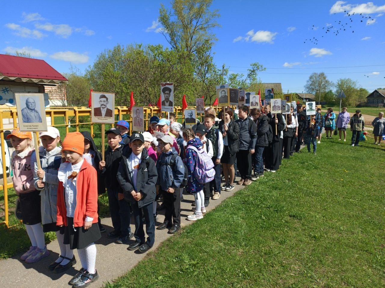 Митинг к 80-летию Победы в Великой Отечественной войне.